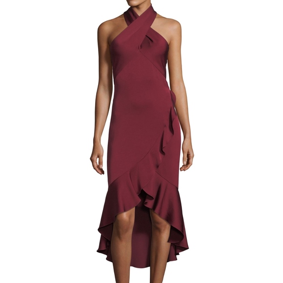 shoshanna paladina high low dress